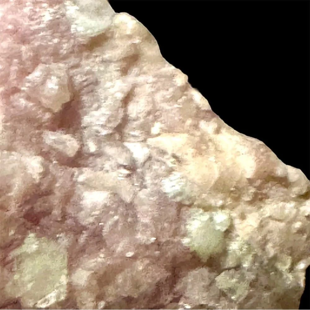 Pink Tourmaline Gem Lepidolite in Milky Quartz Feldspar Natural Crystal Matrix